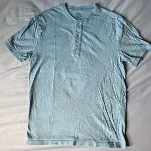 J Crew Mens light blue tee shirt size S
